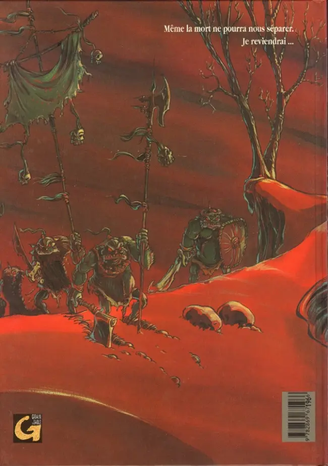 Verso de l'album Gorn Tome 1 Même la mort...