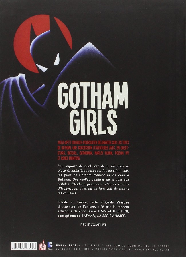 Verso de l'album Gotham Girls