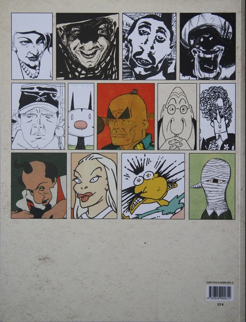 Verso de l'album Historieta Regards sur la bande dessinée argentine
