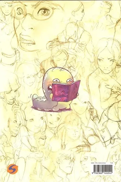 Verso de l'album Carnet d'auteur Pierre-Mony Chan II