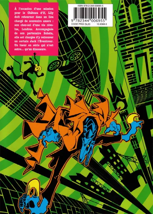 Verso de l'album Jabberwocky 4