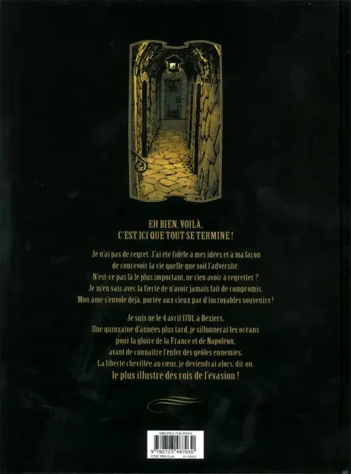 Verso de l'album Josse Beauregard Tome 1 De Charybde en Scylla