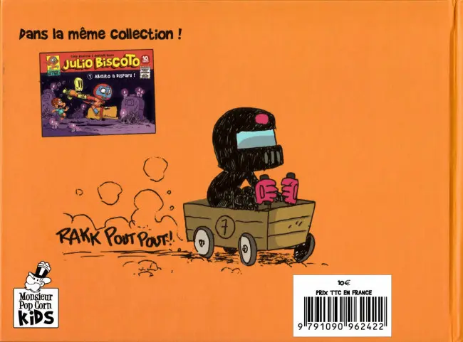 Verso de l'album Julio Biscoto Tome 2 En avant pour la course cactus !