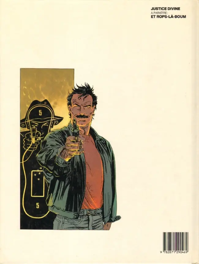 Verso de l'album Léo Tomasini Tome 1 Justice divine