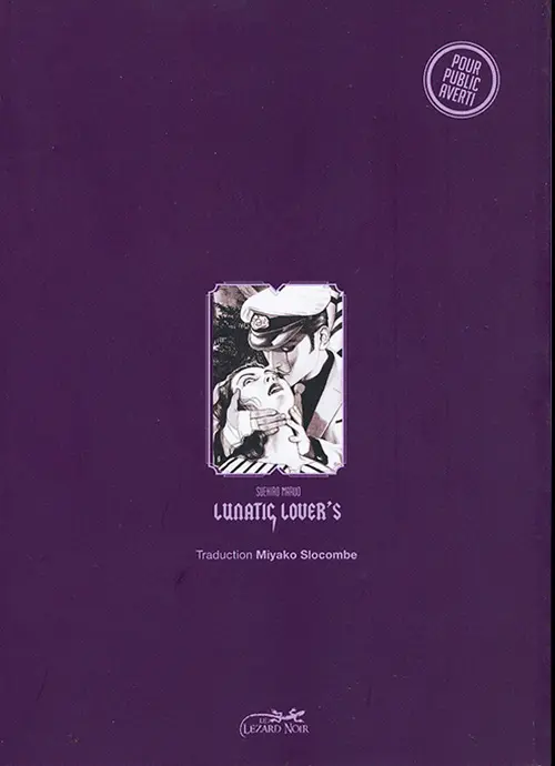 Verso de l'album Lunatic Lover's