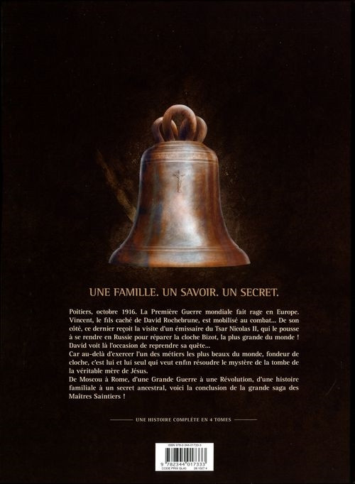Verso de l'album Les Maîtres Saintiers Tome 4 Une Vie pour une Vie - 1917