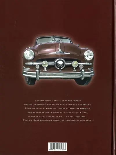 Verso de l'album Maxime Murène La vierge Avortée