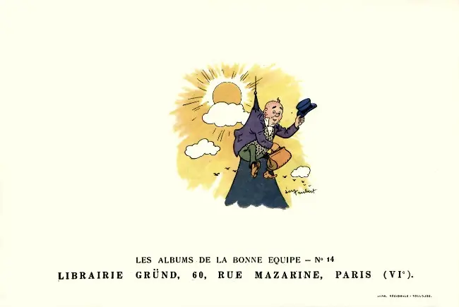 Verso de l'album Les Albums de la bonne équipe Tome 14 Le 2ème voyage de Piton