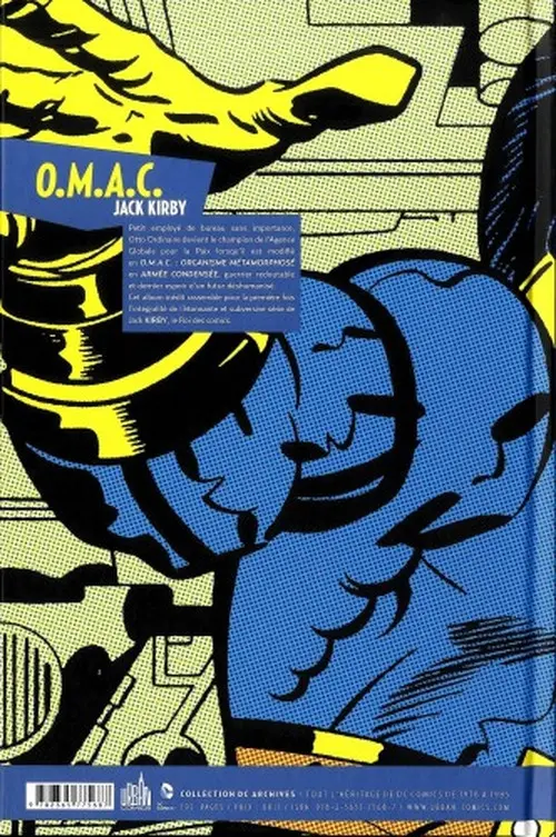 Verso de l'album O.M.A.C.