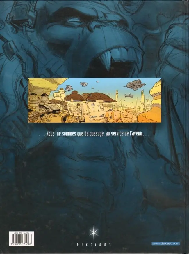 Verso de l'album Le Passeur des étoiles Tome 3 Rédemption