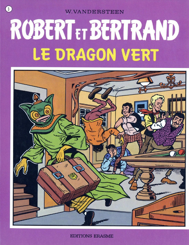 Couverture de l'album Robert et Bertrand Tome 3 Le dragon vert