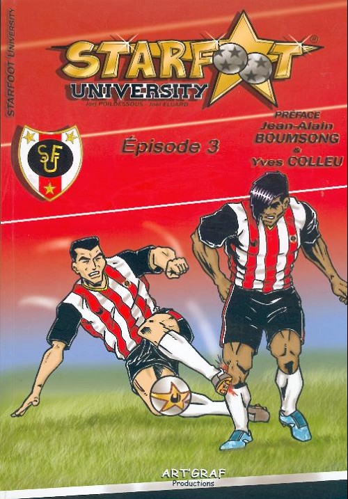 Couverture de l'album Starfoot university Tome 3 Choc frontal...