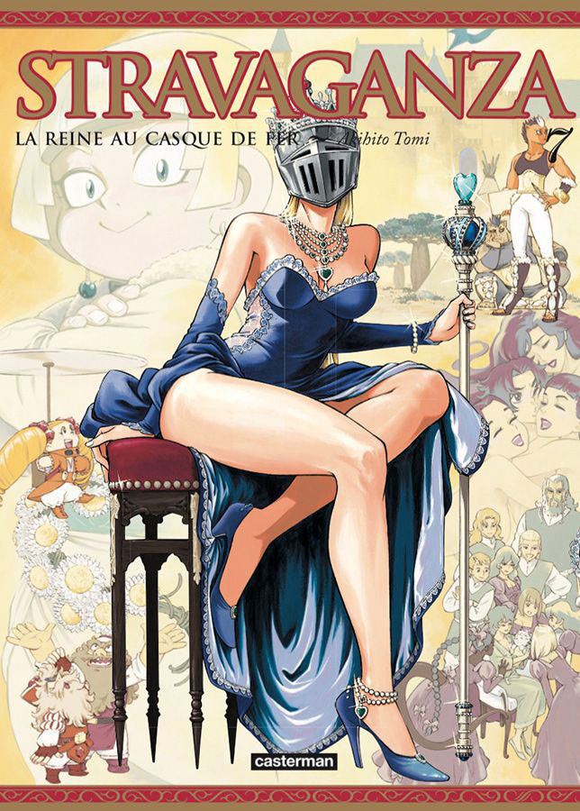 Couverture de l'album Stravaganza, la Reine au Casque de Fer 7