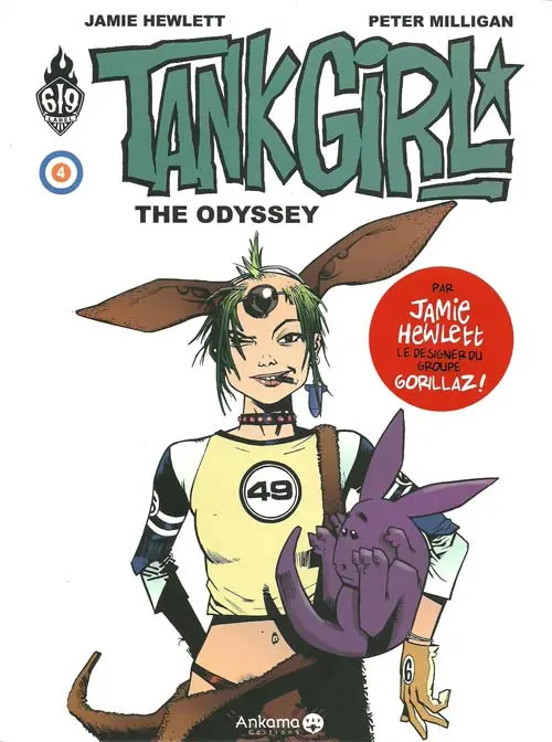 Couverture de l'album Tank Girl Tome 4 The odyssey