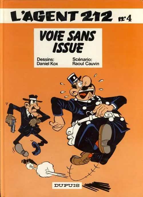 Couverture de l'album L'Agent 212 Tome 4 Voie sans issue