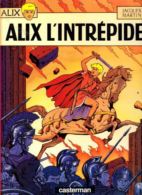 Couverture de l'album Alix Tome 1 Alix l'intrépide
