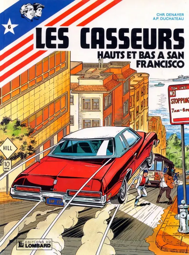Couverture de l'album Les Casseurs Tome 6 Hauts et bas à San Francisco