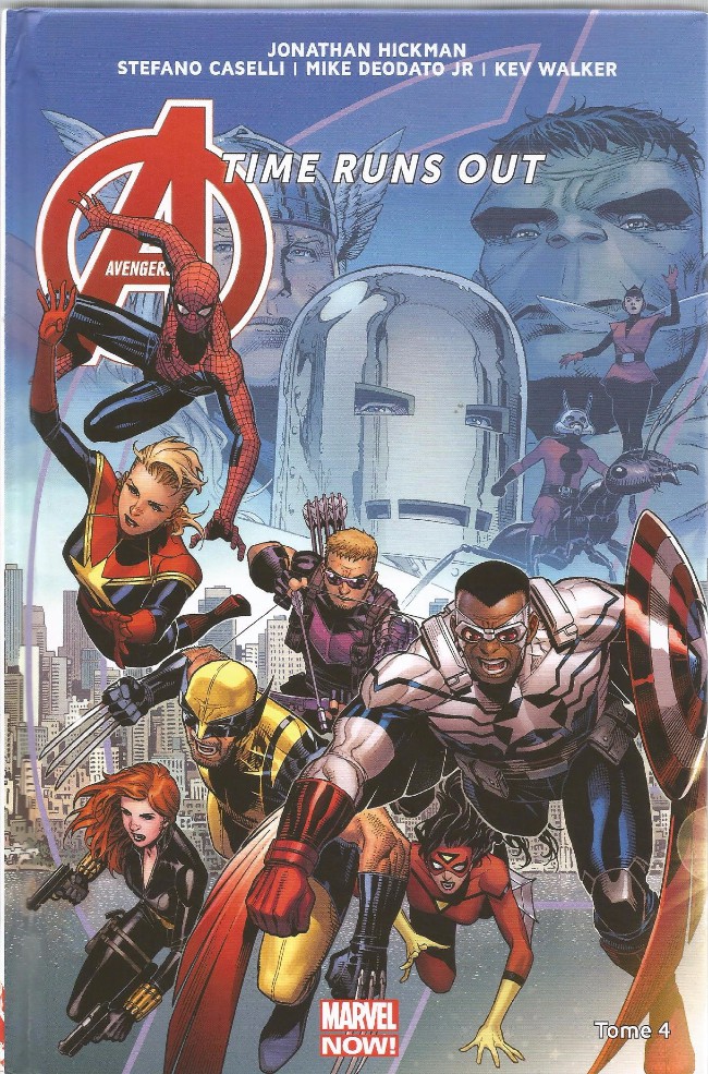 Couverture de l'album Avengers - Time Runs Out Tome 4 La Chute des Dieux