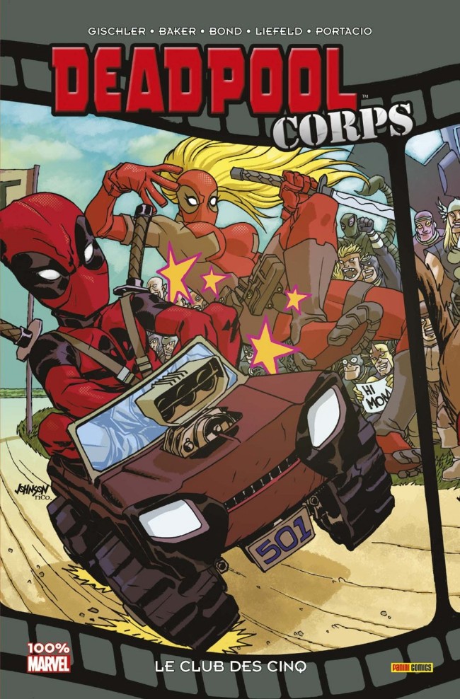 Couverture de l'album Deadpool Corps Le club des cinq