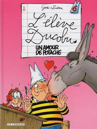 Couverture de l'album L'Élève Ducobu Tome 6 Un amour de potache