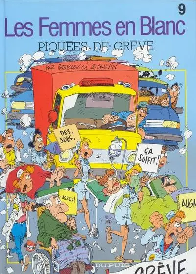 Couverture de l'album Les Femmes en Blanc Tome 9 Piquées de grève