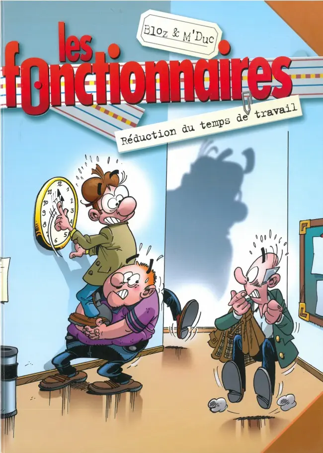 Couverture de l'album Les Fonctionnaires Tome 2 Réduction du temps de travail