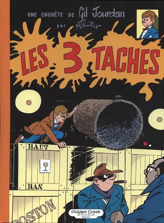 Couverture de l'album Gil Jourdan Tome 8 Les 3 taches