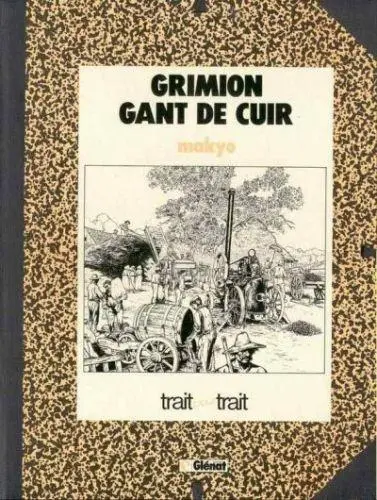 Couverture de l'album Grimion gant de cuir Tome 2 Le corbeau blanc