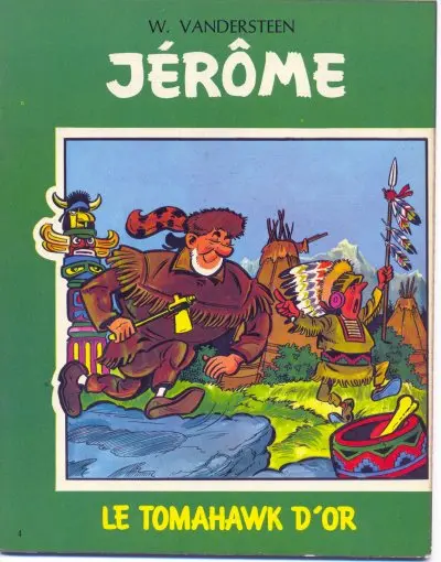 Couverture de l'album Jérôme Tome 4 Le Tomahawk d'or