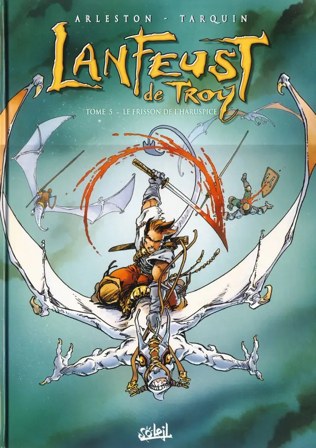 Couverture de l'album Lanfeust de Troy Tome 5 Le frisson de l'Haruspice