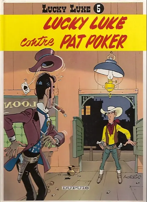 Couverture de l'album Lucky Luke Tome 5 Lucky Luke contre Pat Poker