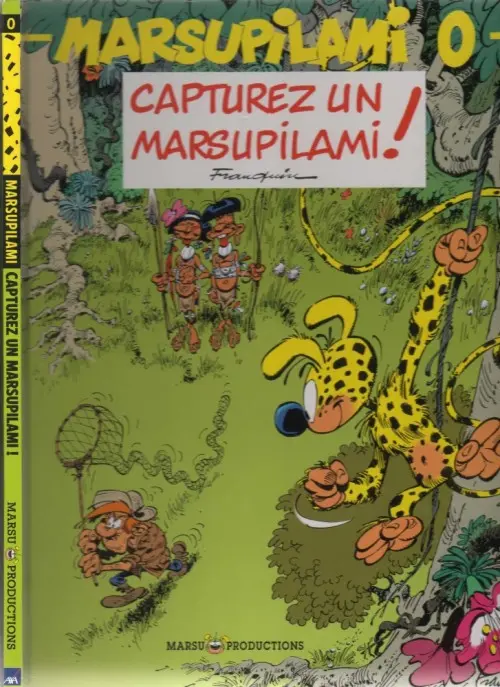 Couverture de l'album Marsupilami Tome 0 Capturez un marsupilami !
