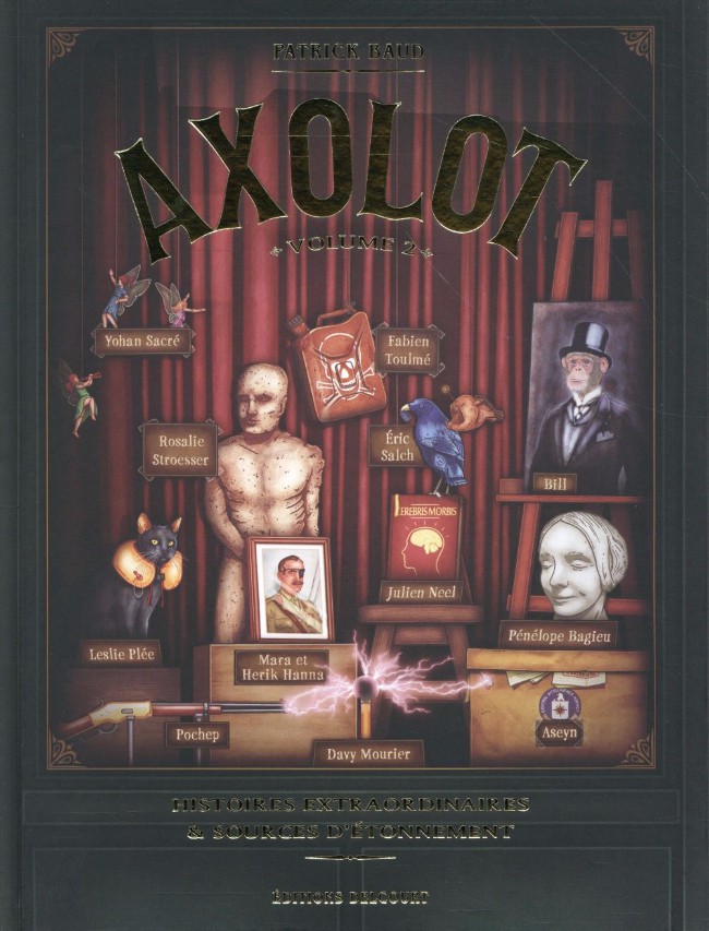 Couverture de l'album Axolot - Histoires extraordinaires & sources d'étonnement Volume 2