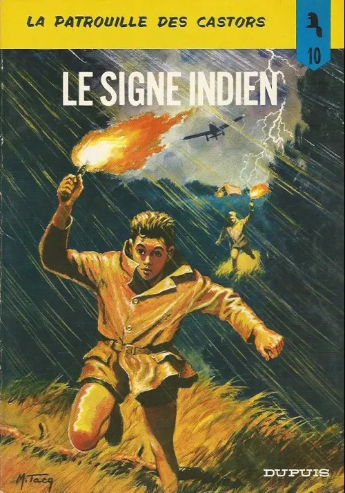 Couverture de l'album La Patrouille des Castors Tome 10 Le signe indien