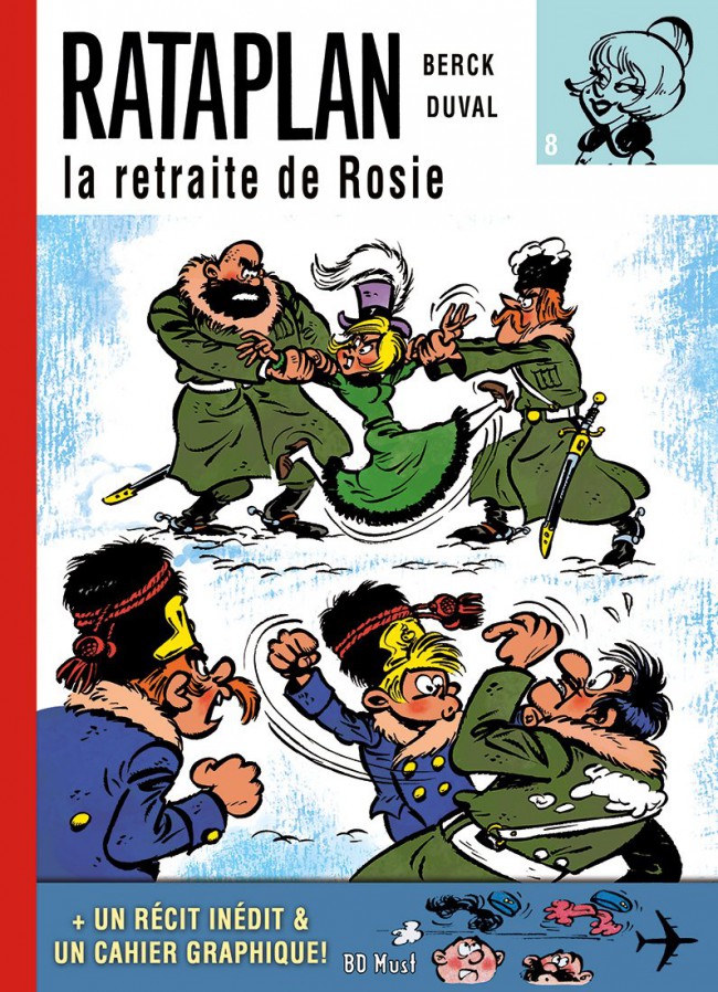 Couverture de l'album Rataplan Tome 8 La retraite de Rosie