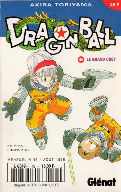 Couverture de l'album Dragon Ball Tome 45 Le grand chef