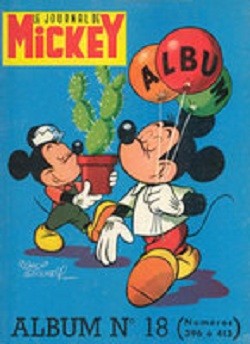 Couverture de l'album Le Journal de Mickey Album N° 18
