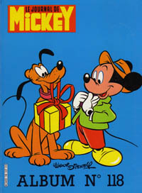 Couverture de l'album Le Journal de Mickey Album N° 118