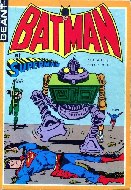 Couverture de l'album Batman et Superman Géant Album N° 3