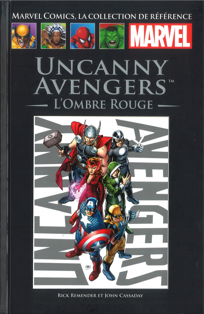 Couverture de l'album Marvel Comics - La collection de référence Tome 122 Uncanny Avengers - L'Ombre Rouge