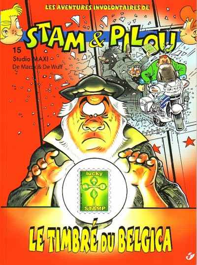 Couverture de l'album Les aventures involontaires de Stam & Pilou Tome 15 Le timbré du Belgica