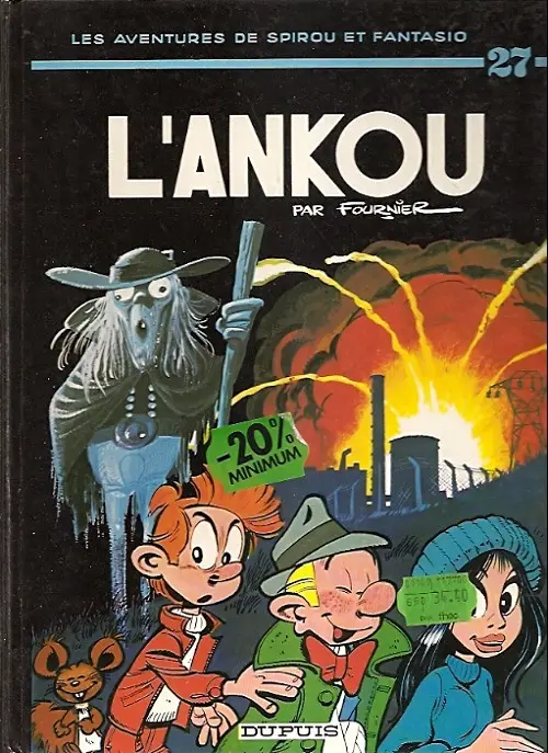 Couverture de l'album Spirou et Fantasio Tome 27 L'Ankou
