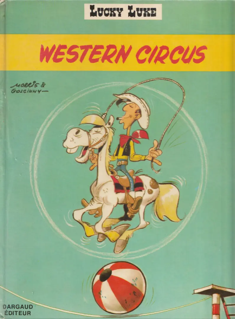 Couverture de l'album Lucky Luke Tome 36 Western Circus