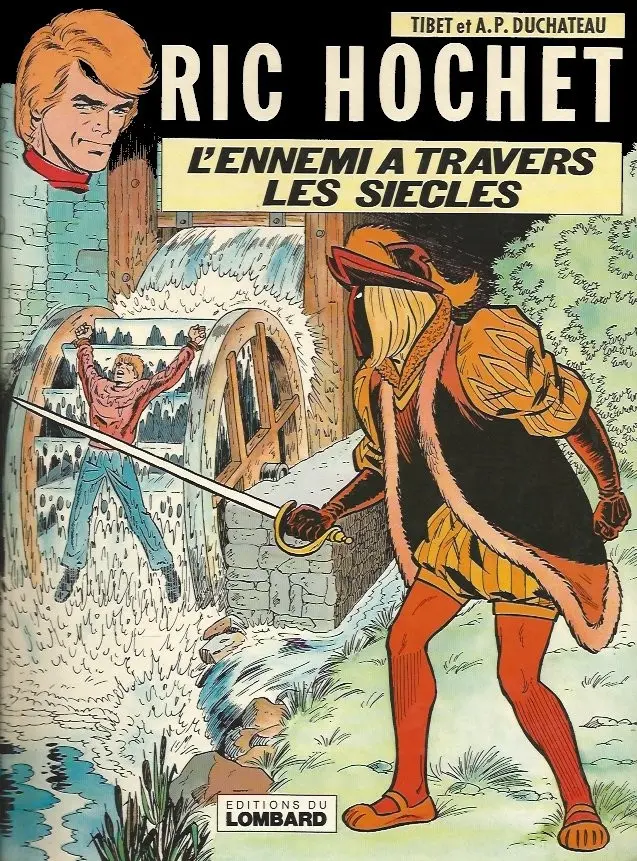 Couverture de l'album Ric Hochet Tome 26 L'ennemi à travers les siècles