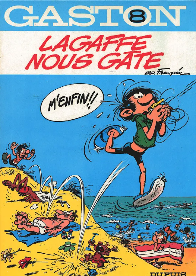 Couverture de l'album Gaston Tome 8 Lagaffe nous gâte