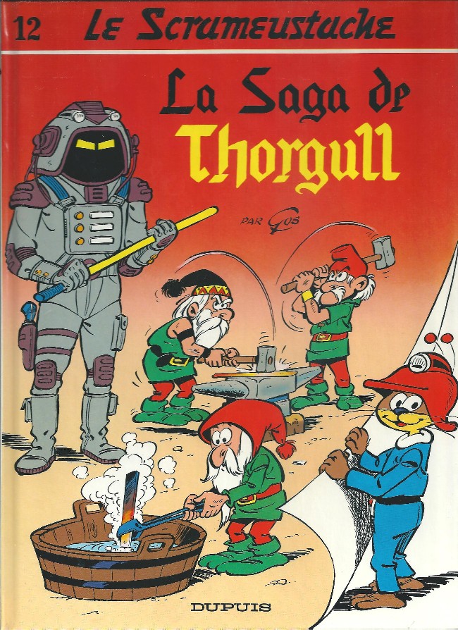 Couverture de l'album Le Scrameustache Tome 12 La Saga de Thorgull