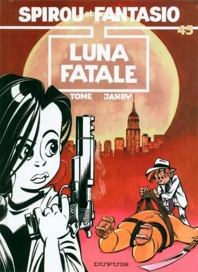Couverture de l'album Spirou et Fantasio Tome 45 Luna fatale