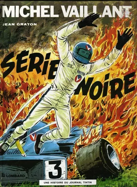 Couverture de l'album Michel Vaillant Tome 23 Série noire