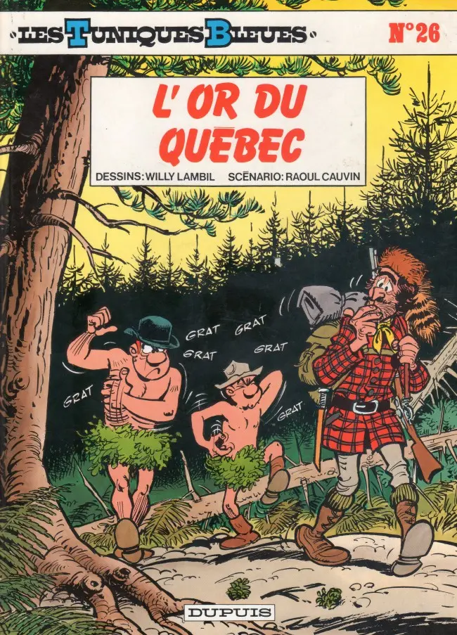 Couverture de l'album Les Tuniques Bleues Tome 26 L'or du Québec