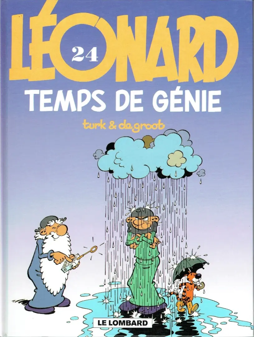 Couverture de l'album Léonard Tome 24 Temps de génie